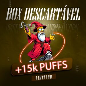 Box Alquimista | Pod Descartável com Mais de 15.000 Puffs