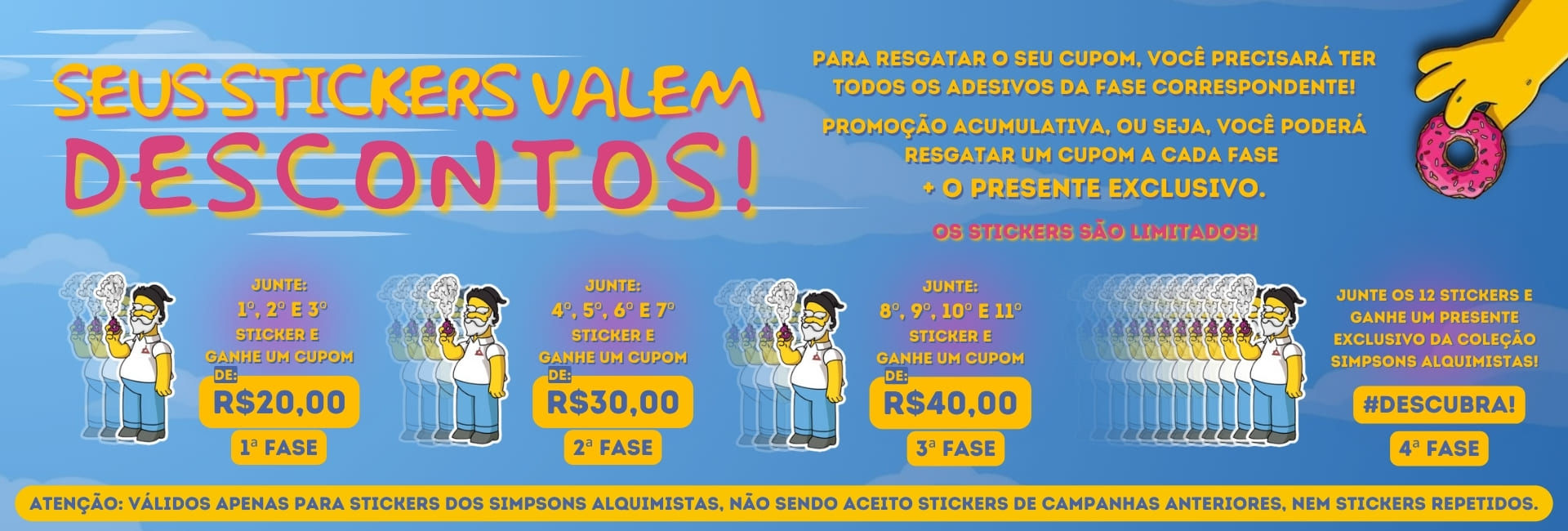 BANNER STICKERS E PREMIAÇÕES WEB