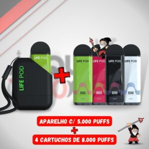 Life Pod Eco 8000 Puffs