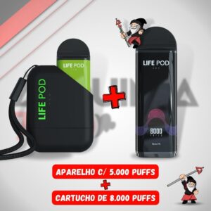 Life Pod Eco 8000 Puffs